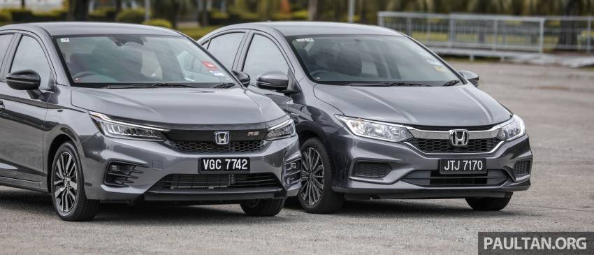 Honda City 2021 vs 2020 — perbandingan antara generasi GN terbaru dan GM sebelumnya di Malaysia 1356368