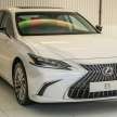 2022 Lexus ES facelift in Malaysia, priced from RM296k