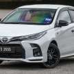 Toyota Vios 2022 kini dijual dengan harga termasuk SST – bermula RM78k untuk 1.5J, GR Sport RM98k