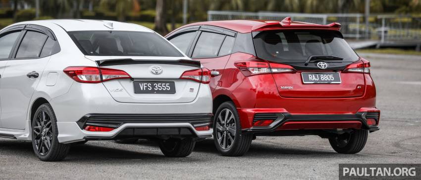 2021 Toyota Vios GR Sport vs Yaris 1.5G in Malaysia – sporty sedan and top-spec hatchback side by side 1358142