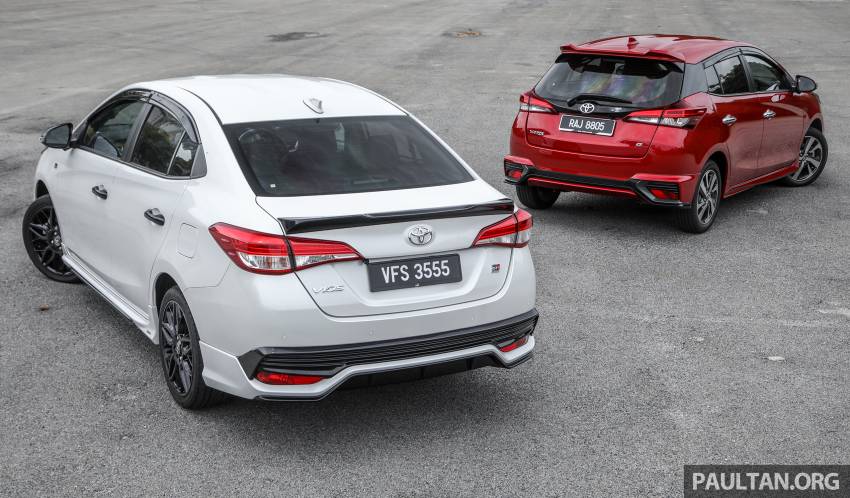 2021 Toyota Vios GR Sport vs Yaris 1.5G in Malaysia – sporty sedan and top-spec hatchback side by side 1358133