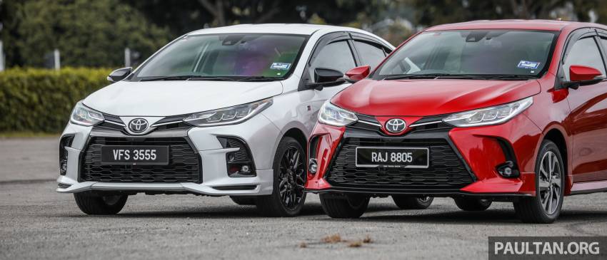2021 Toyota Vios GR Sport vs Yaris 1.5G in Malaysia – sporty sedan and top-spec hatchback side by side 1358140