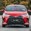 2023 Toyota Yaris in Malaysia – J variant gone; USB-C ports added; G gains paddle shifters; from RM83k