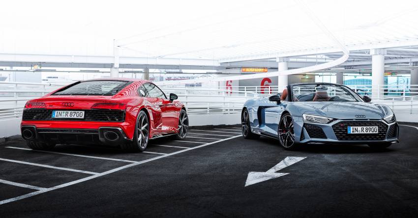2022 Audi R8 V10 performance RWD debuts – 5.2L V10 now with 570 PS, 550 Nm; 0-100 km/h as low as 3.7s 1357811