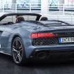 2022 Audi R8 V10 performance RWD debuts – 5.2L V10 now with 570 PS, 550 Nm; 0-100 km/h as low as 3.7s