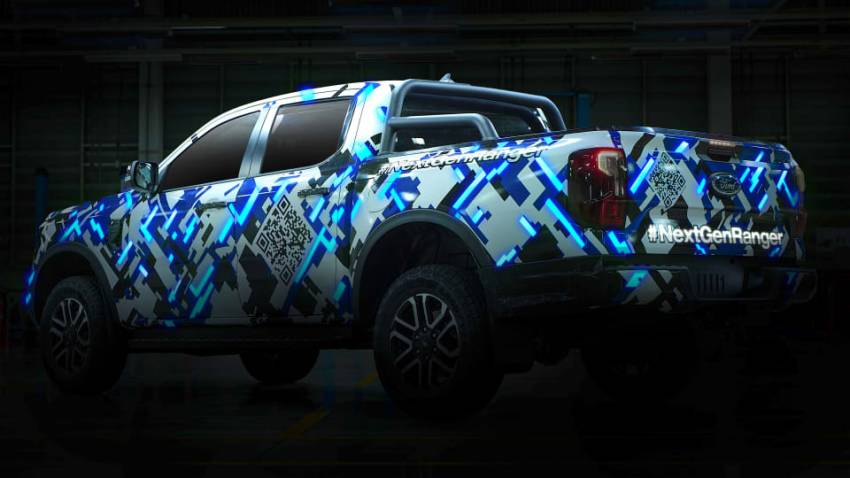 2022 Ford Ranger – next-gen pick-up teased in video 1357991