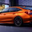 2022 Honda Civic Si debuts – 1.5L VTEC Turbo with 200 hp, 260 Nm; six-speed manual with rev-matching