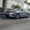 Kia Cerato 2022 kini di AS – pilihan enjin 1.6L Turbo 201 hp/265 Nm dan 2.0L NA, harga bermula RM80k