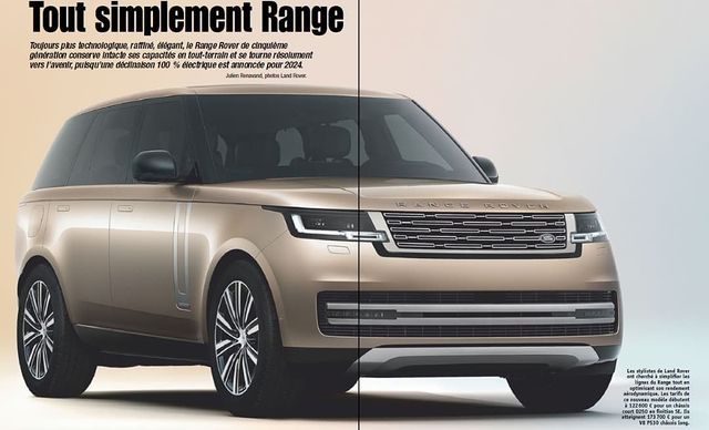 2022 Range Rover teased, leaked before Oct 26 debut 1364144
