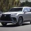 2022 Lexus LX revealed – based on new Land Cruiser with twin-turbo engines, 4-seater Executive model