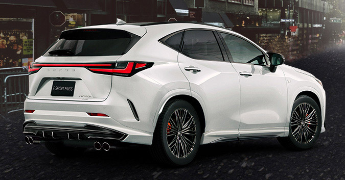 2022 Lexus NX gets treated to Modellista, TRD parts Image #1359496