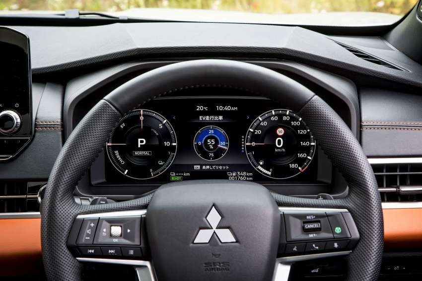 2022 Mitsubishi Outlander PHEV debuts – now with 20 kWh battery, 87 km EV range, more powerful e-motors 1367969