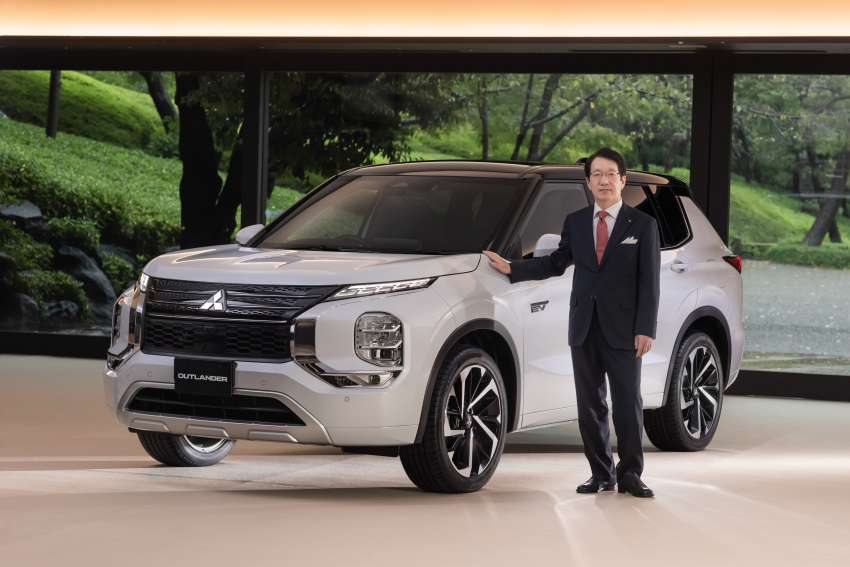 2022 Mitsubishi Outlander PHEV debuts – now with 20 kWh battery, 87 km EV range, more powerful e-motors 1368034