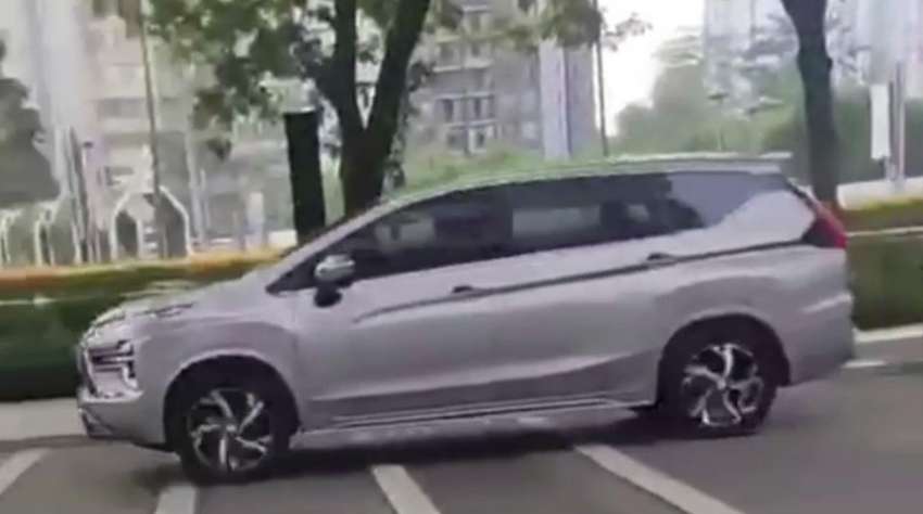 2022 Mitsubishi Xpander facelift spied in Indonesia 1361364