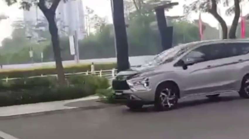 2022 Mitsubishi Xpander facelift spied in Indonesia 1361365