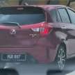 2022 Perodua Myvi facelift caught undisguised in Malaysia – new face, Ativa grille, rear bumper seen!