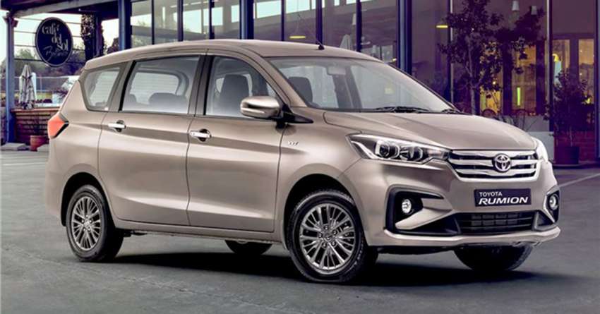 Toyota Rumion – rebadged Ertiga now in South Africa 1359528