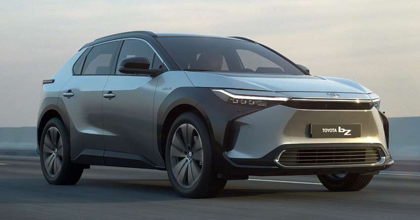 Toyota bZ4X EV – up to 500 km range, co-developed with Subaru, with X-Mode AWD; to debut mid-2022 1367809