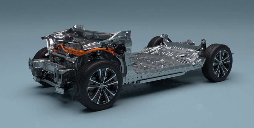 Toyota bZ4X EV – up to 500 km range, co-developed with Subaru, with X-Mode AWD; to debut mid-2022 Image #1367821