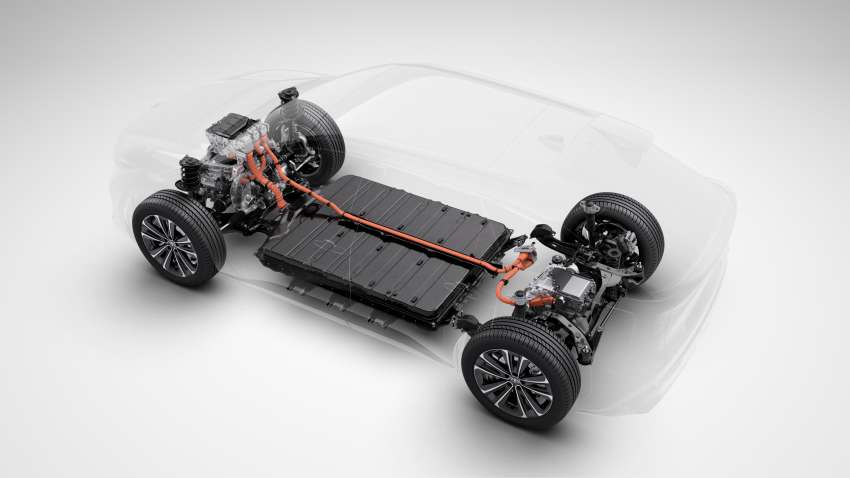Toyota bZ4X EV – up to 500 km range, co-developed with Subaru, with X-Mode AWD; to debut mid-2022 Image #1367826