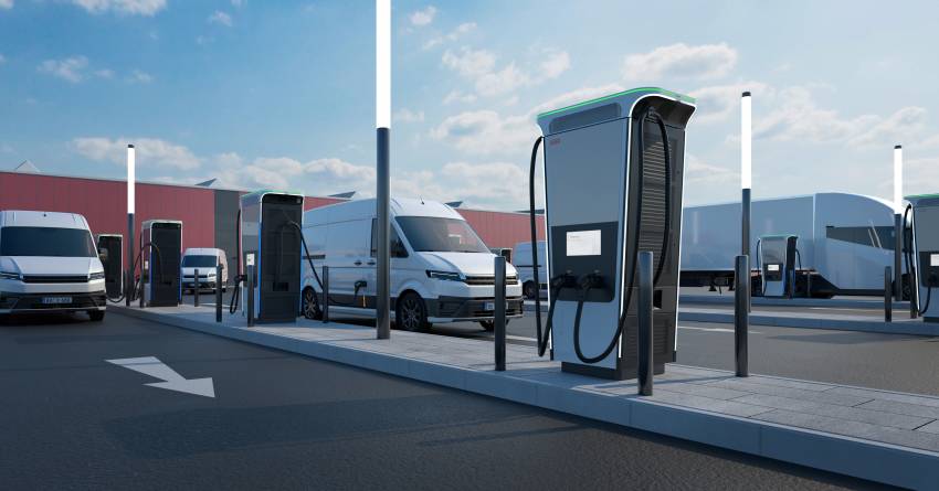 ABB Terra 360 launched – world’s fastest EV charger; 360 kW max output; capable of charging 4 cars at once 1354214