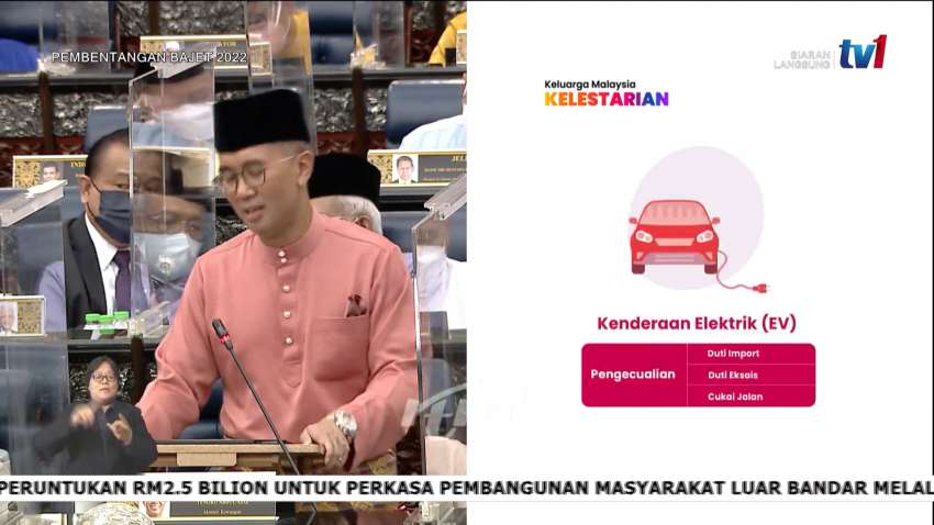 Budget 2022: EVs in Malaysia to be completely tax free soon – zero import and excise duties, free road tax! Image #1368401