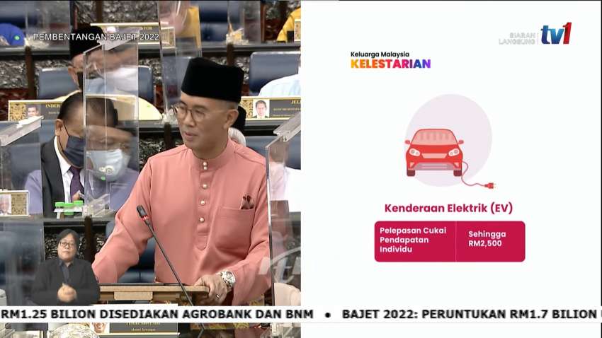 Budget 2022: EVs in Malaysia to be completely tax free soon – zero import and excise duties, free road tax! Image #1368463