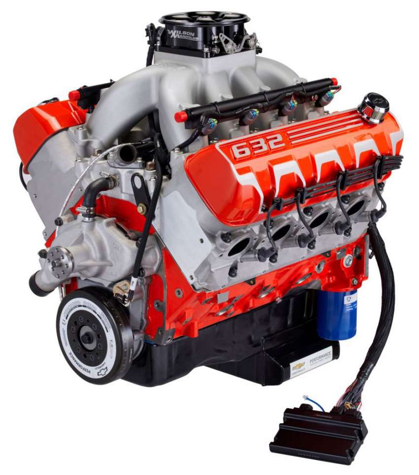 Chevrolet unveils ZZ632 crate engine – 10.4 litre NA V8 that makes 1,004 hp and 1,188 Nm; on sale next year 1364480
