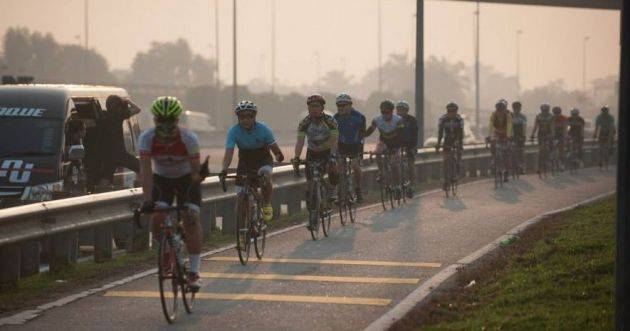 Malaysian police remind cyclists to follow road rules