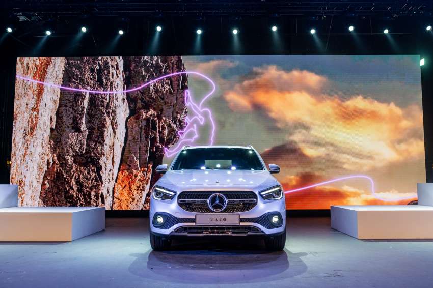 Mercedes-Benz GLA CKD 2021 dilancarkan di Malaysia — A200 dan A250 AMG Line, dari RM233k-RM266k 1366669