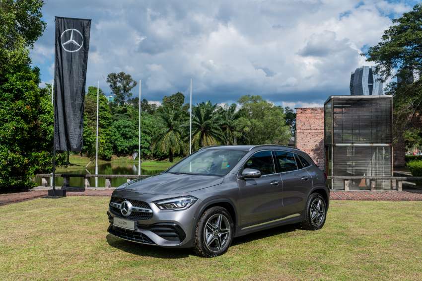 Mercedes-Benz GLA CKD 2021 dilancarkan di Malaysia — A200 dan A250 AMG Line, dari RM233k-RM266k 1366792