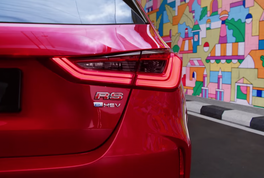 2022 Honda City Hatchback RS e:HEV for Malaysia – second teaser shows front end, new shade of red? 1367335