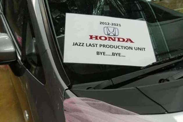 Honda Jazz says bye to Malaysia: last unit leaves plant