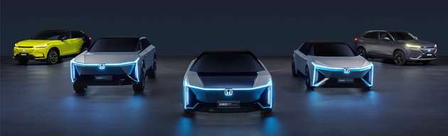 Honda e:N Series EV concepts – five revealed, e:NS1 and e:NP1 crossovers on sale in China from next year