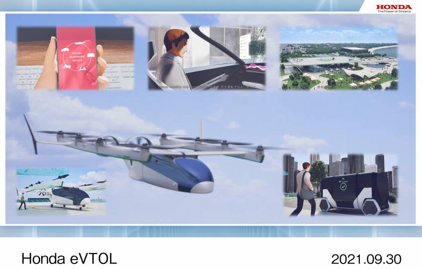 Honda eVTOL “flying car” under development – robot, lunar power source, reusable rocket also being built 1354400