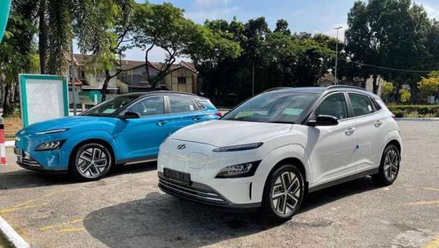 Hyundai Kona Electric facelift 2021 dilihat di Malaysia — pilihan bateri 39.2 kWh atau 64 kWh, pelancaran Q4