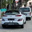 Hyundai Kona Electric facelift 2021 dilihat di Malaysia — pilihan bateri 39.2 kWh atau 64 kWh, pelancaran Q4