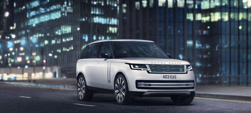 2022 Range Rover debuts – fifth-generation flagship brings seven-seat layout; pure EV version in 2024 1367450