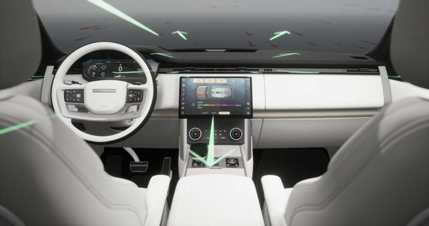 2022 Range Rover debuts – fifth-generation flagship brings seven-seat layout; pure EV version in 2024 Image #1367541