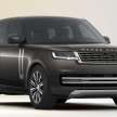 2022 Range Rover debuts – fifth-generation flagship brings seven-seat layout; pure EV version in 2024