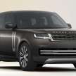Range Rover 2022 diperkenal – model generasi kelima sedia hingga tujuh tempat duduk, versi EV pada 2024