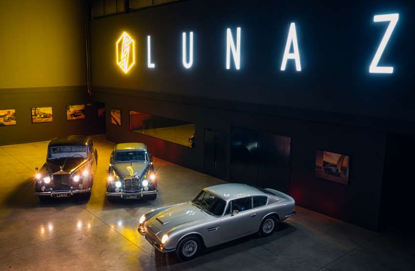 Aston Martin DB6 EV conversion by Lunaz Design – up to 120 kWh battery, 410 km range; from RM4.16 million 1360250