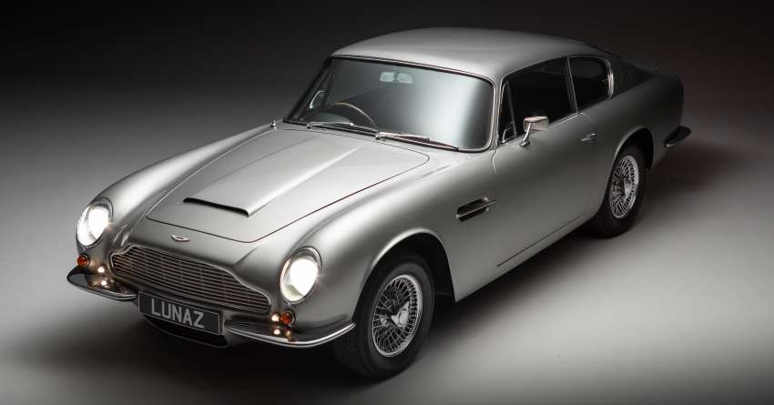 Aston Martin DB6 EV conversion by Lunaz Design – up to 120 kWh battery, 410 km range; from RM4.16 million 1360241