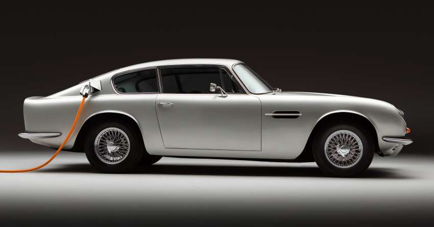 Aston Martin DB6 EV conversion by Lunaz Design – up to 120 kWh battery, 410 km range; from RM4.16 million 1360242