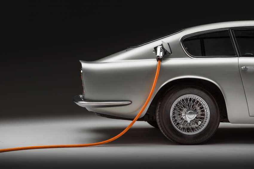 Aston Martin DB6 EV conversion by Lunaz Design – up to 120 kWh battery, 410 km range; from RM4.16 million 1360243