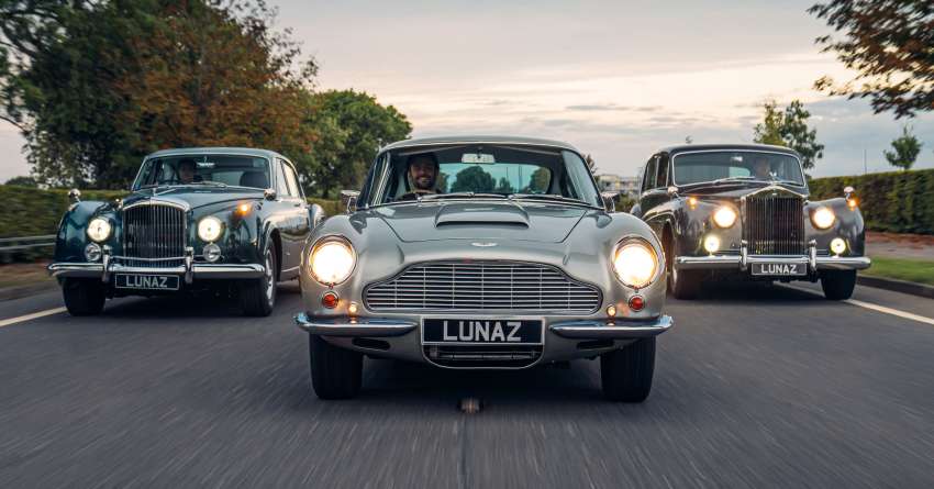 Aston Martin DB6 EV conversion by Lunaz Design – up to 120 kWh battery, 410 km range; from RM4.16 million 1360246