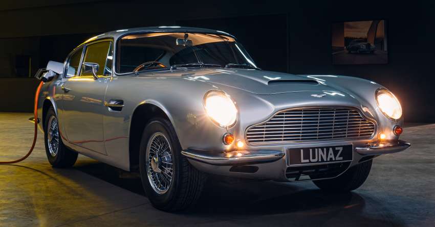 Aston Martin DB6 EV conversion by Lunaz Design – up to 120 kWh battery, 410 km range; from RM4.16 million 1360249