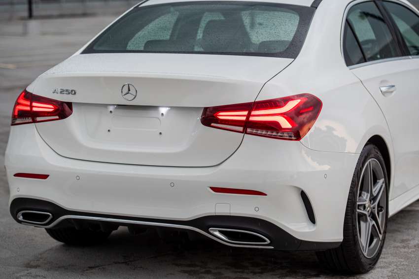 Mercedes-Benz A-Class  sedan V177 CKD dilancarkan – A 200 dan A 250, bermula RM211k hingga RM240k 1366760