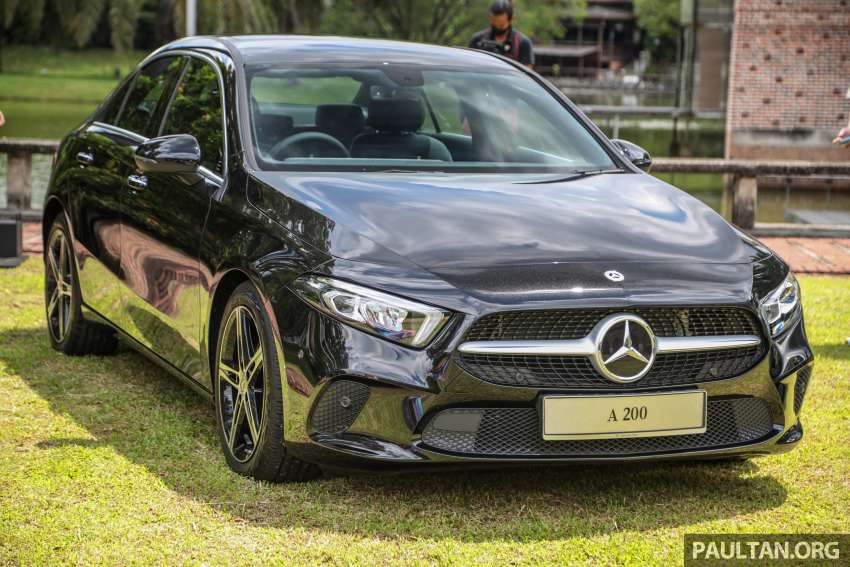 Mercedes-Benz A-Class  sedan V177 CKD dilancarkan – A 200 dan A 250, bermula RM211k hingga RM240k 1366934