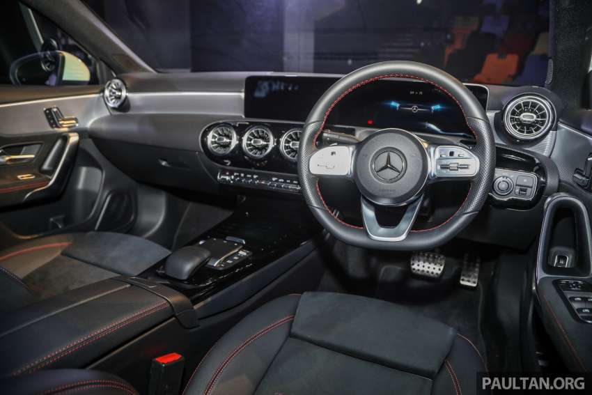 Mercedes-Benz A-Class  sedan V177 CKD dilancarkan – A 200 dan A 250, bermula RM211k hingga RM240k Image #1366992